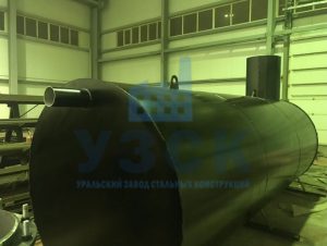 Резервуар горизонтальный стальной наземный в Белоруссии