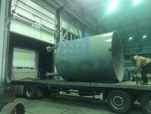 Доставка резервуара вертикального в Белоруссии