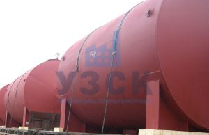 Горизонтальный резервуар РГС для ГСМ в Белоруссии