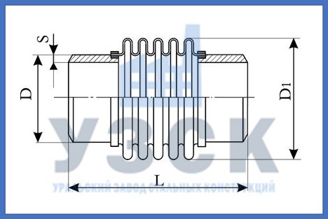 Чертёж компенсатора ОПН в Белоруссии